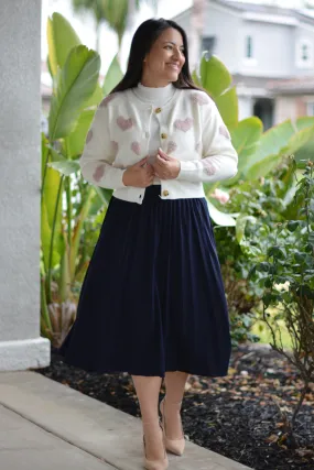 Areza Heart Cardigan