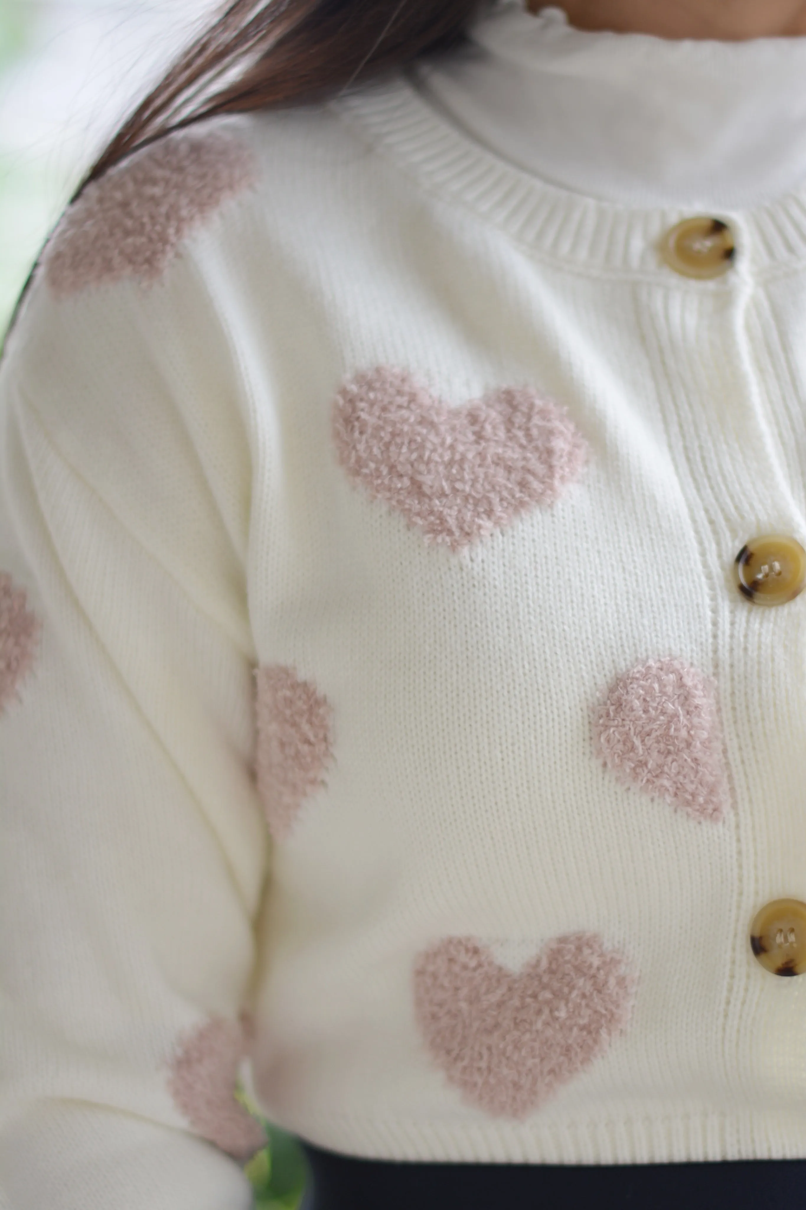 Areza Heart Cardigan