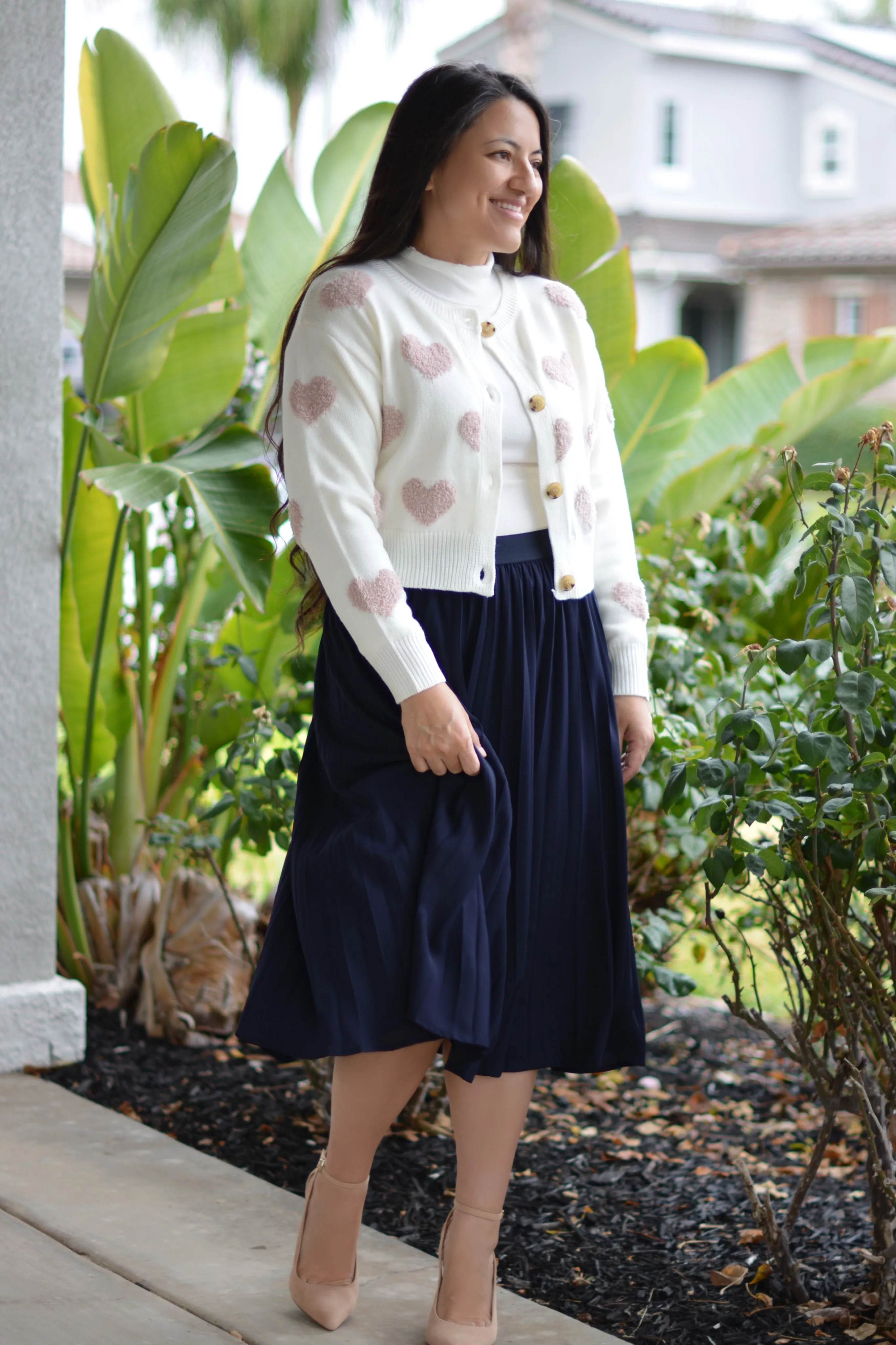 Areza Heart Cardigan