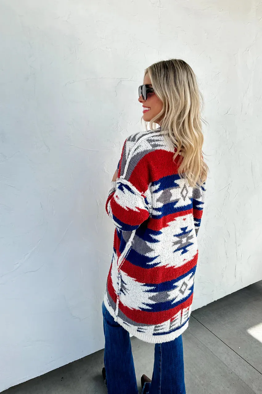 AZTEC REVERSIBLE CARDIGAN