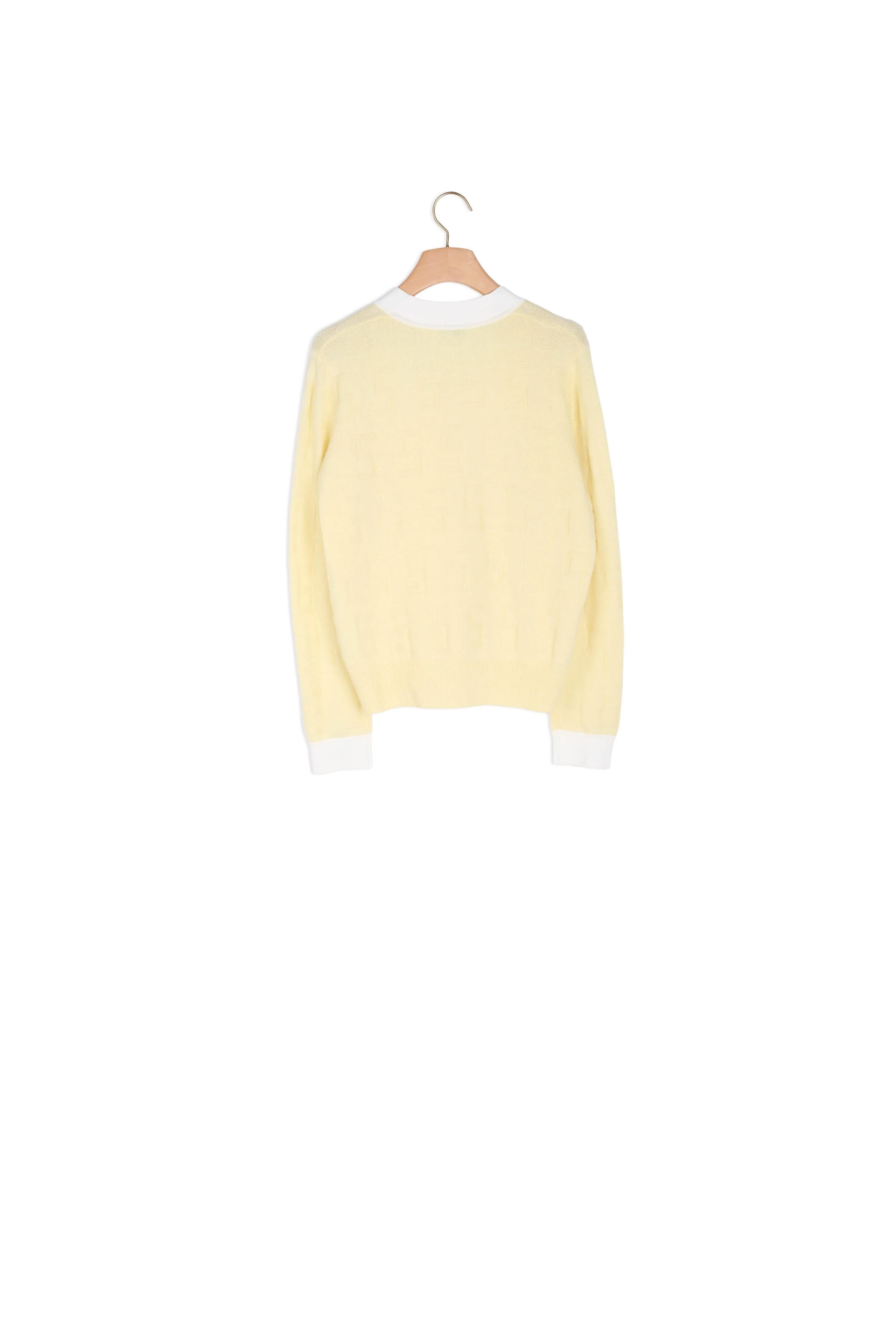 Cardigan bicolore