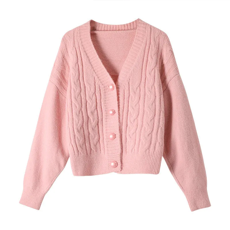 Chosen One Cable Knit Cardigan
