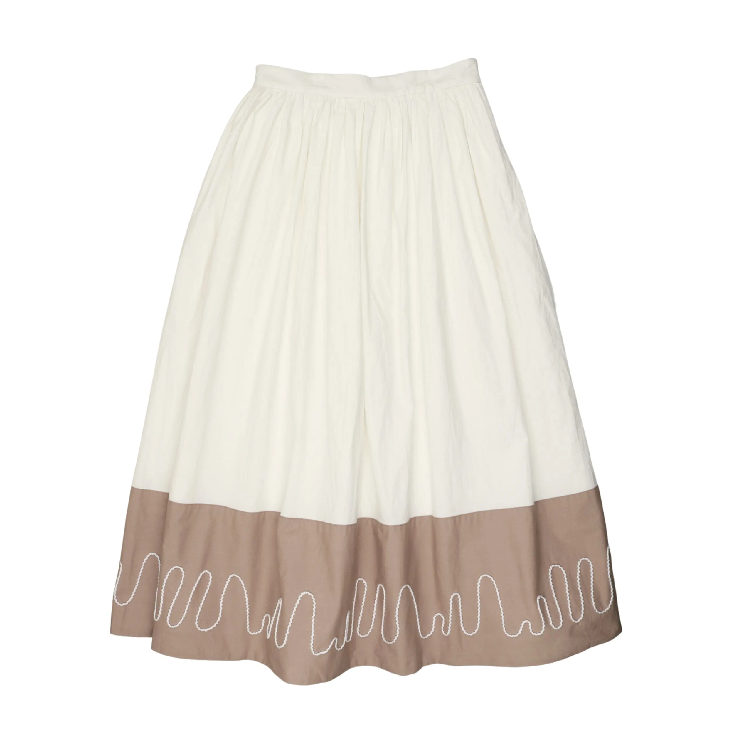 Coco Blanc Colorblock Skirt