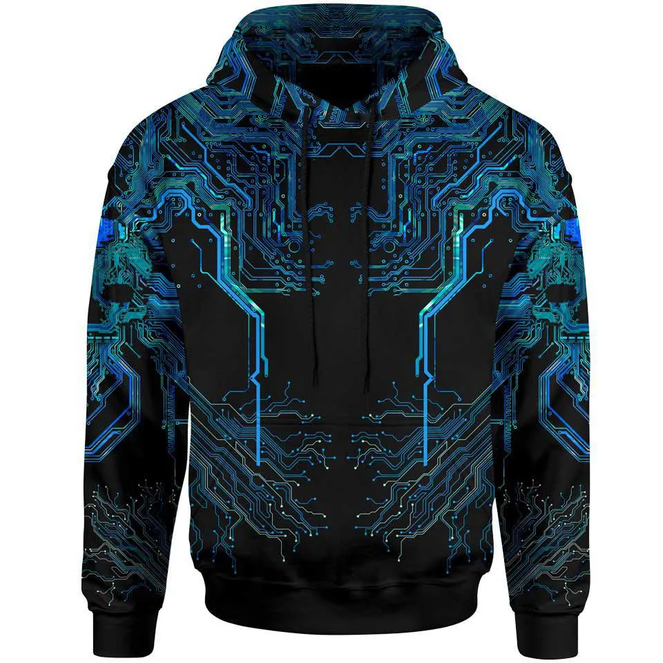 Cyber Pullover Hoodie