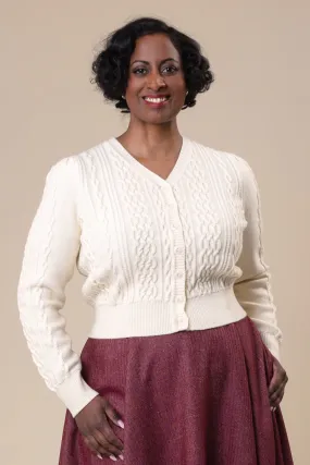 Emmy -The Ice Breaker cardigan cream