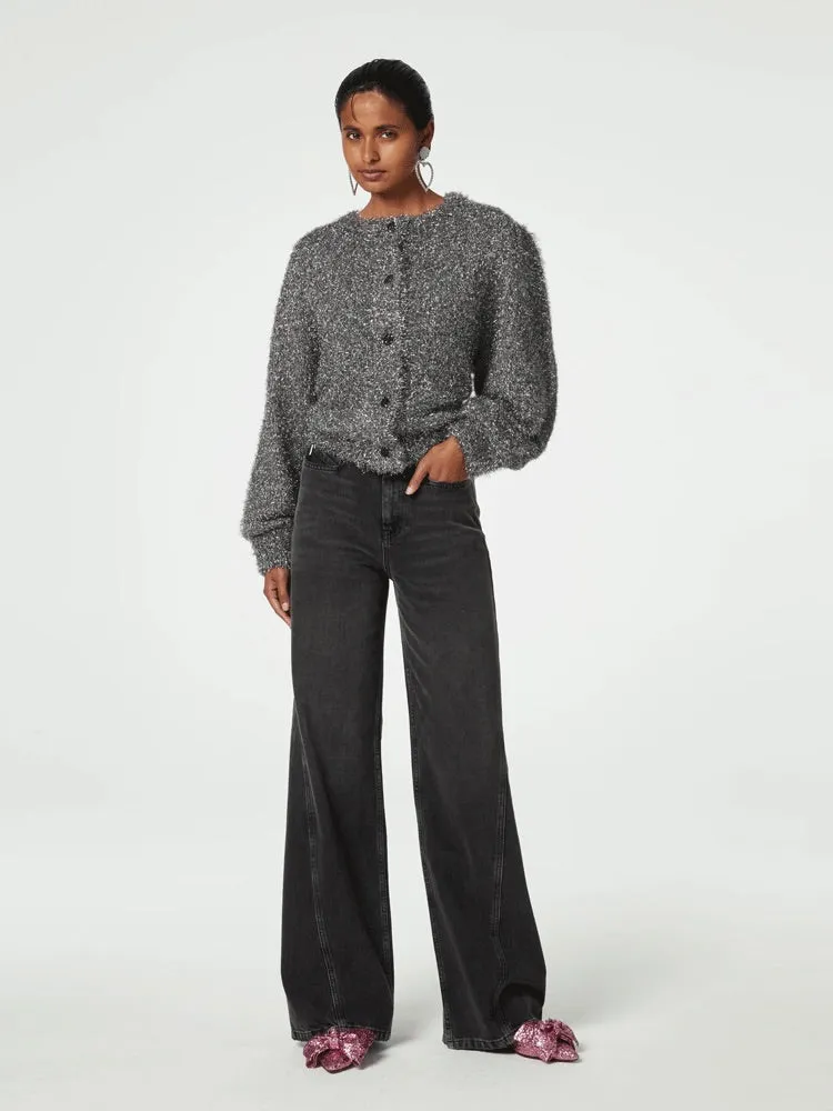Fabienne Chapot Kitty Cardigan Dark Silver