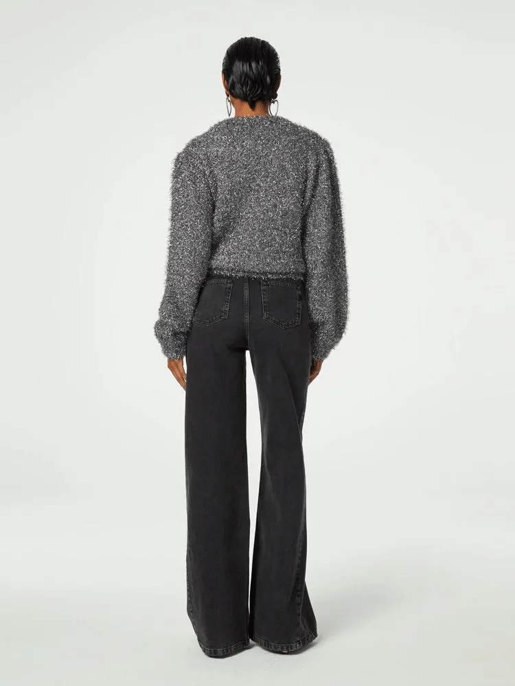 Fabienne Chapot Kitty Cardigan Dark Silver
