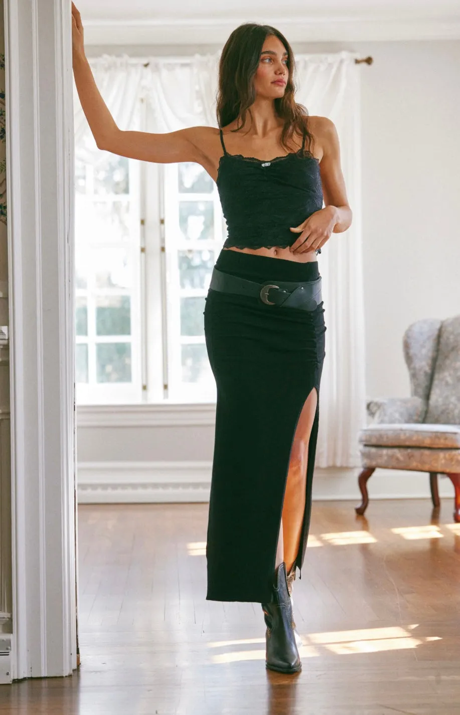 Free People Peak Show Maxi Skirt