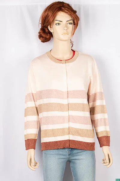 Ladies Full Sleeve Glittery Cardigan