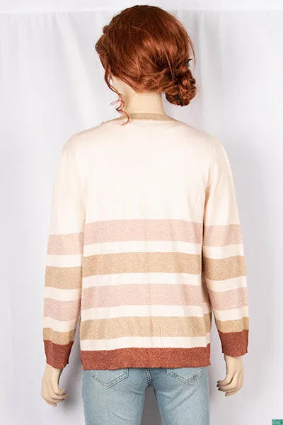 Ladies Full Sleeve Glittery Cardigan