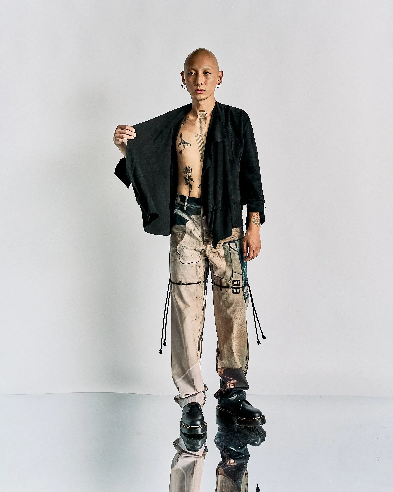 Maison Margiela Artisanal SS 2004 Irregular Patchwork Suede Jacket