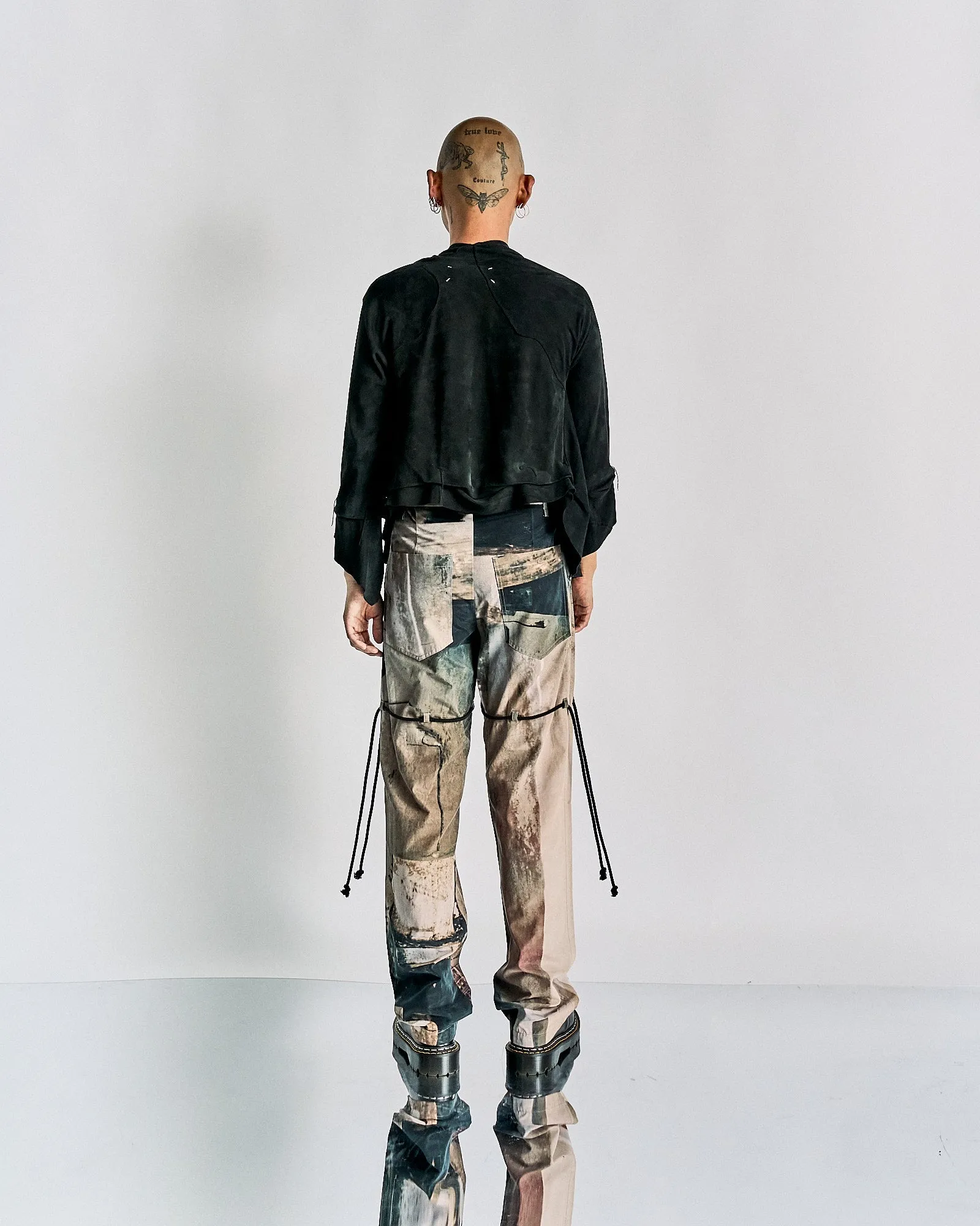 Maison Margiela Artisanal SS 2004 Irregular Patchwork Suede Jacket