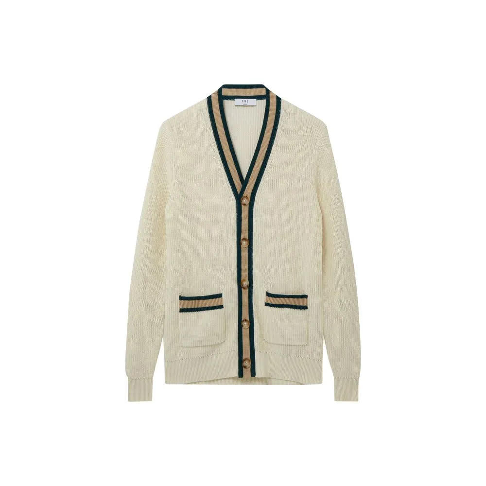 Marlin Knitted Cardigan (Ivory)