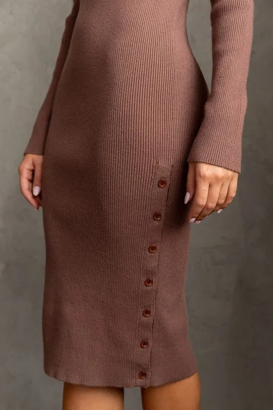 Miranda Dress (Brown)