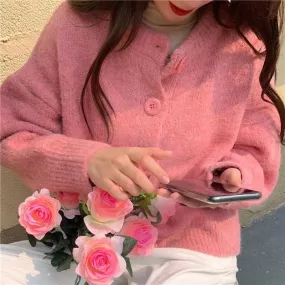 My Person Vintage Style Knit Cardigan