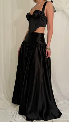 Nelly Maxi Skirt - Black