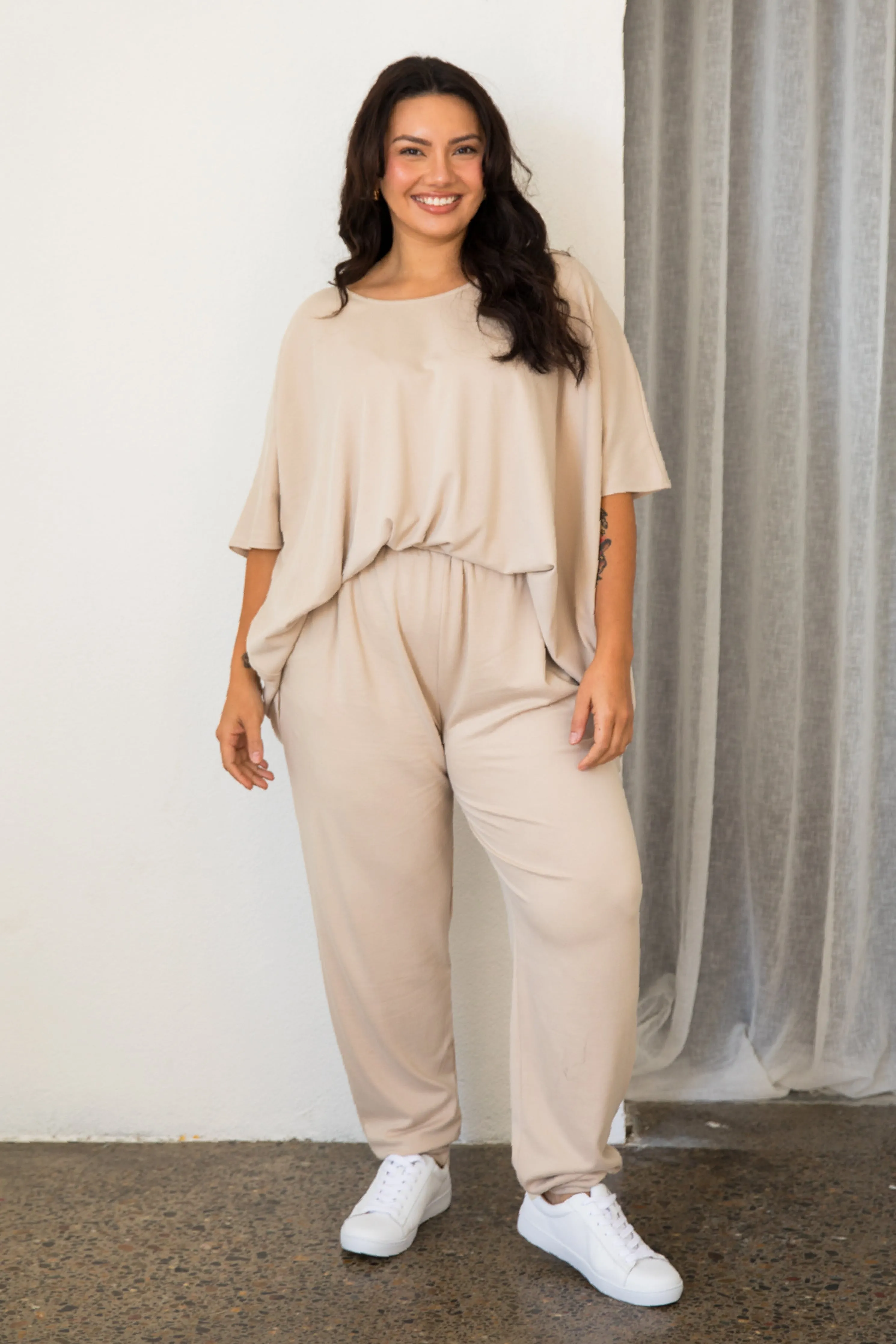 Nice Lounge Top | Portobello Beige