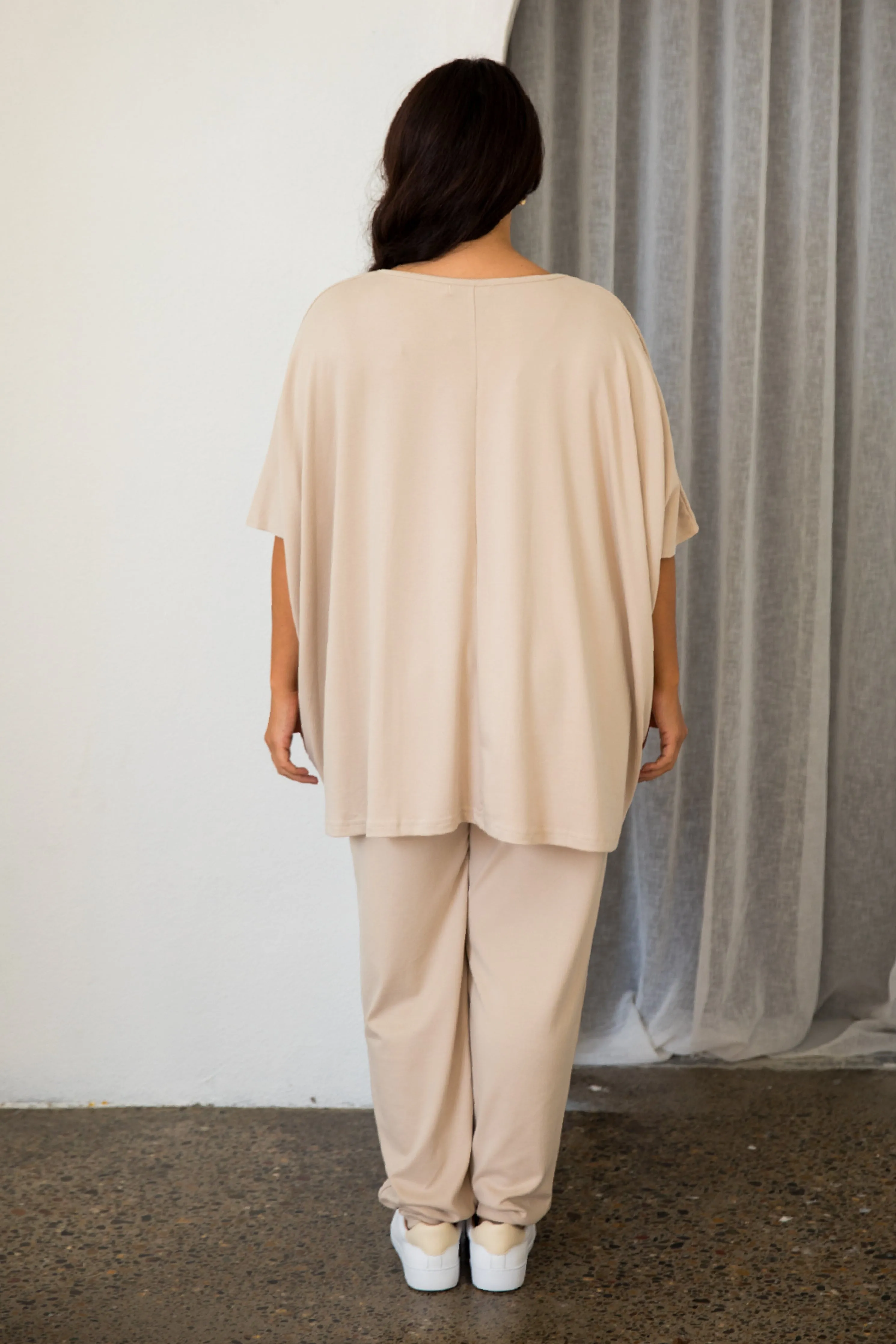 Nice Lounge Top | Portobello Beige