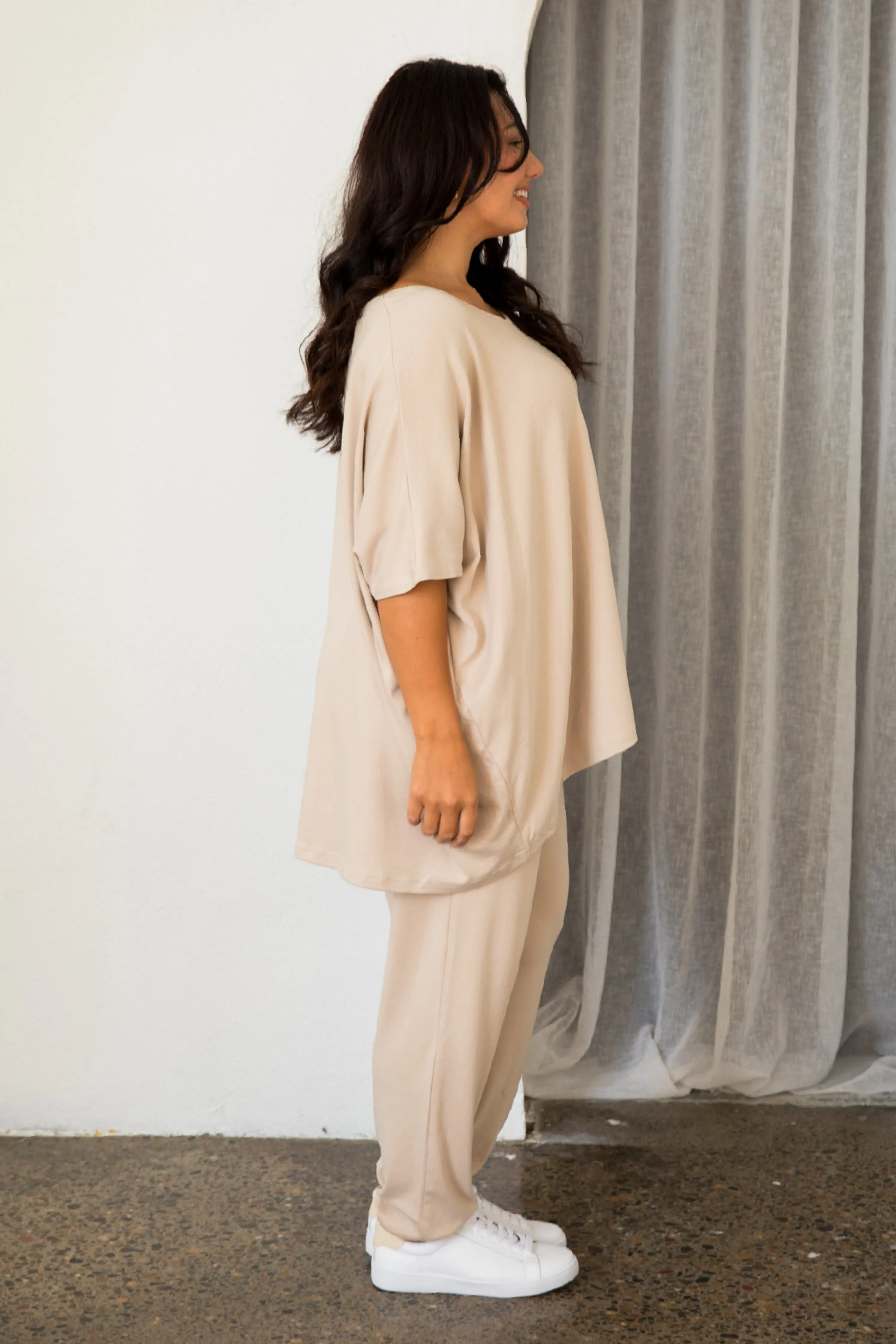 Nice Lounge Top | Portobello Beige