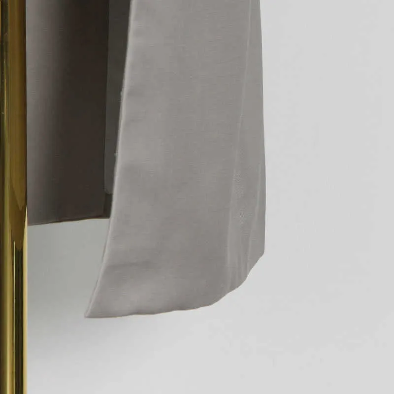 Open Back Button Down Blazer Long sleeve