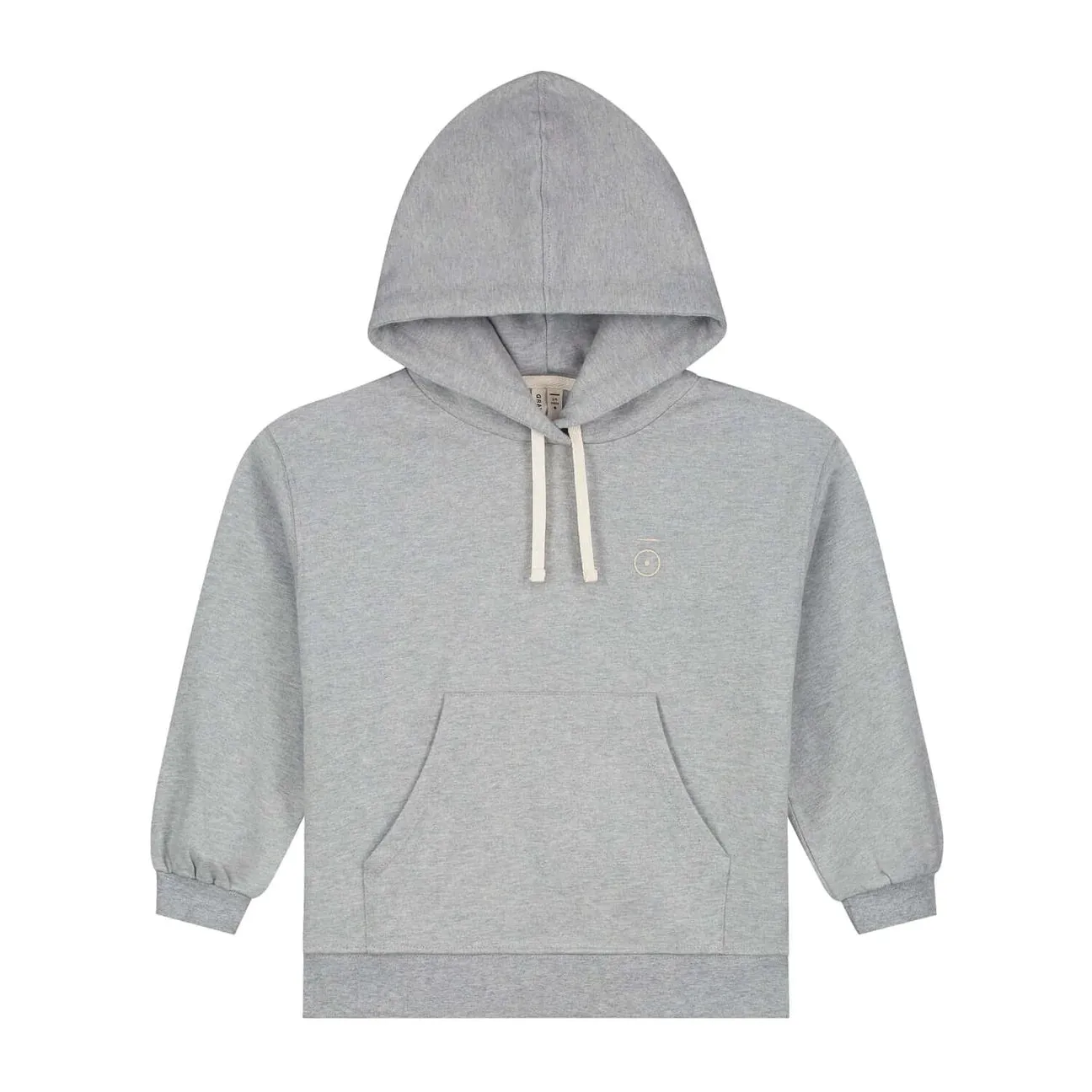 Organic Kapuzenpullover "Hoodie Grey Melange"