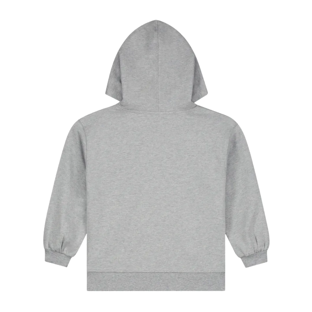 Organic Kapuzenpullover "Hoodie Grey Melange"