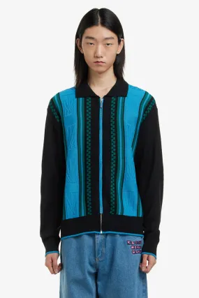 RASSVET LOGO ZIP CARDIGAN