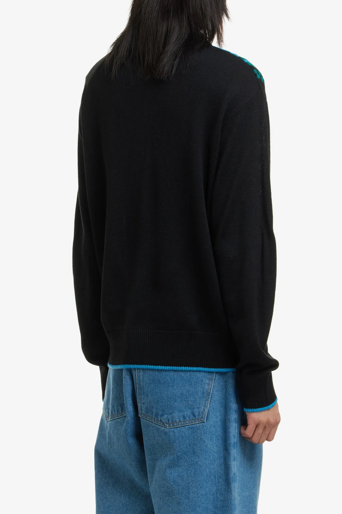 RASSVET LOGO ZIP CARDIGAN