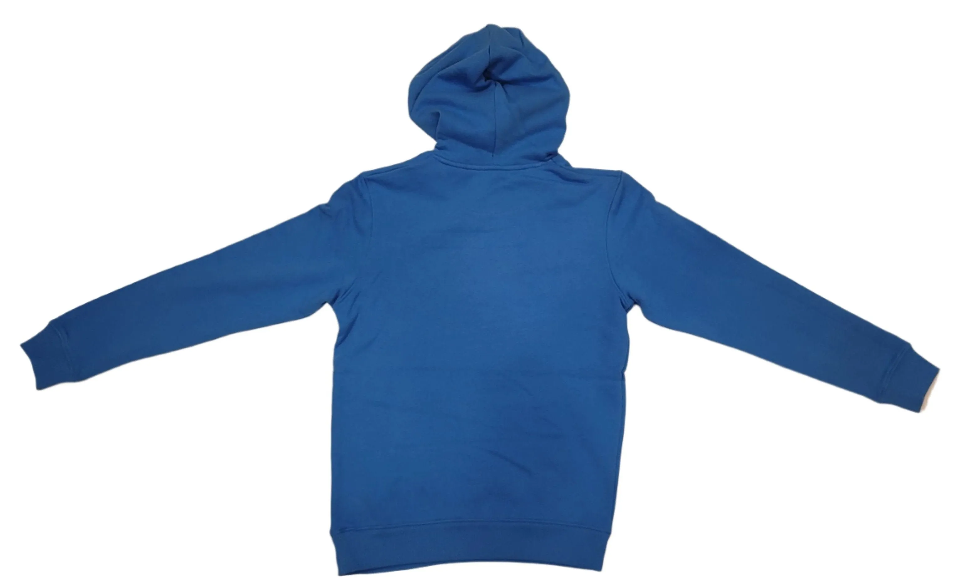 Regular Fit Pullover Hoodie (Blue) - 179887410