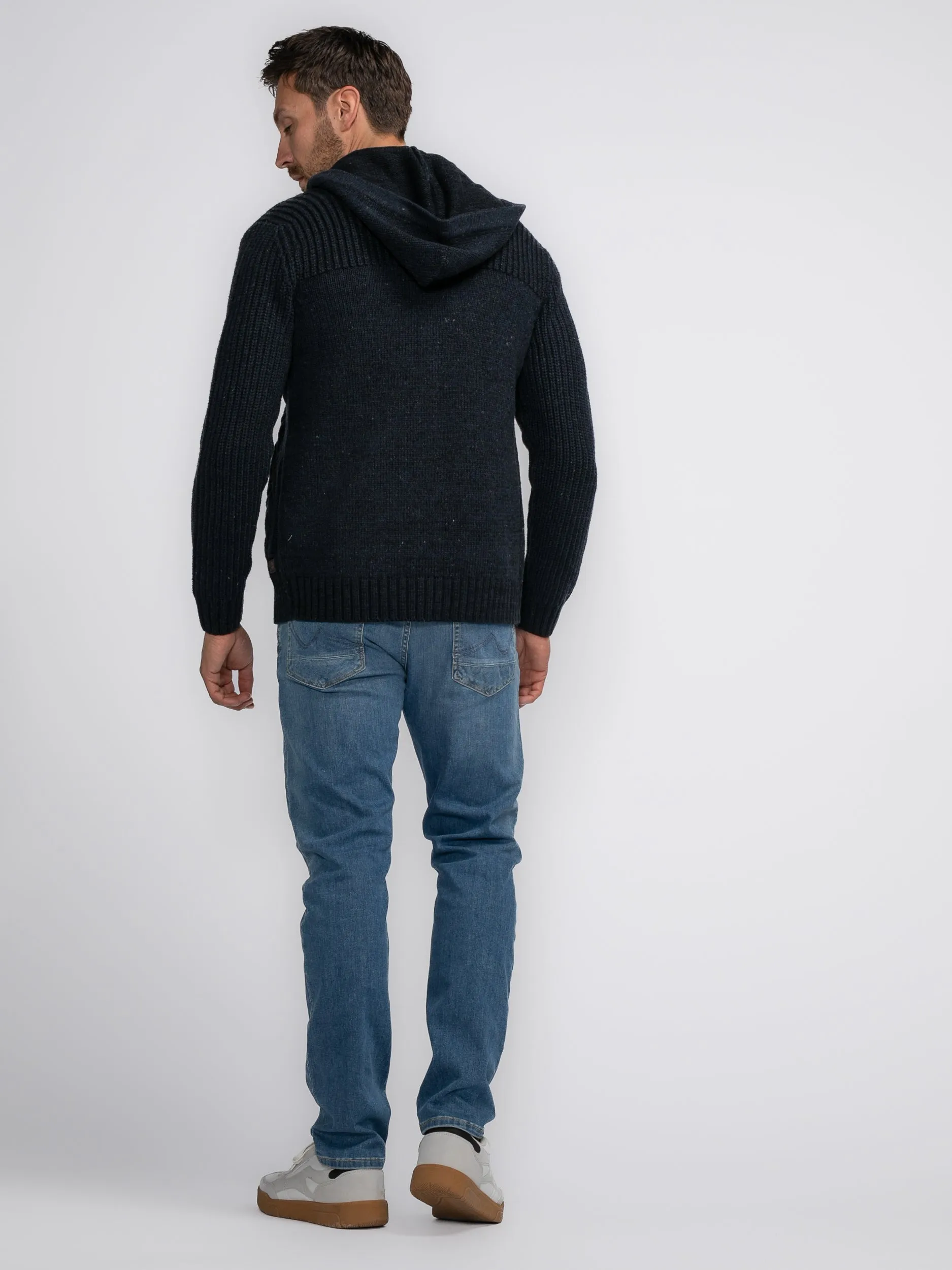 Rib-knit Cardigan Portage