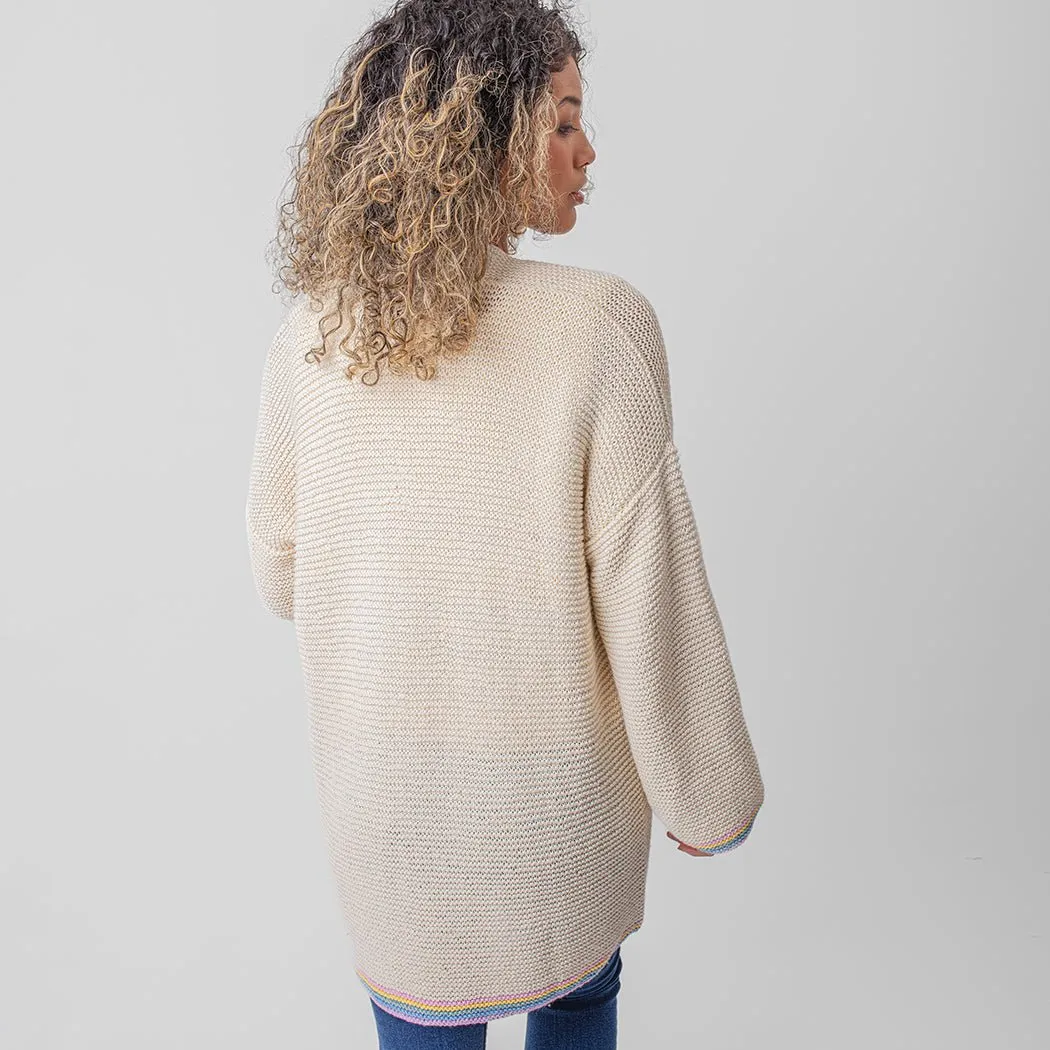 Striped Summer Cardigan Knitting Kit