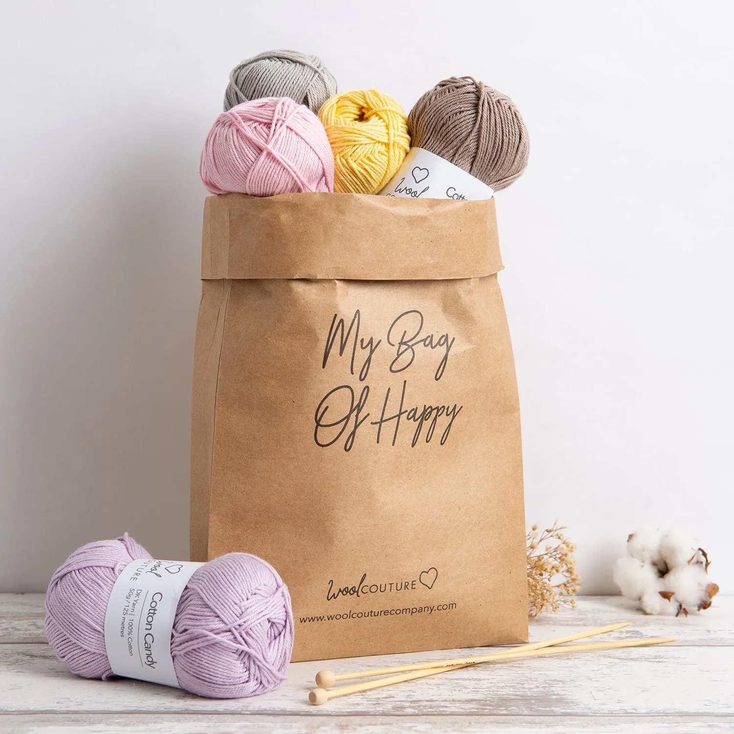 Striped Summer Cardigan Knitting Kit