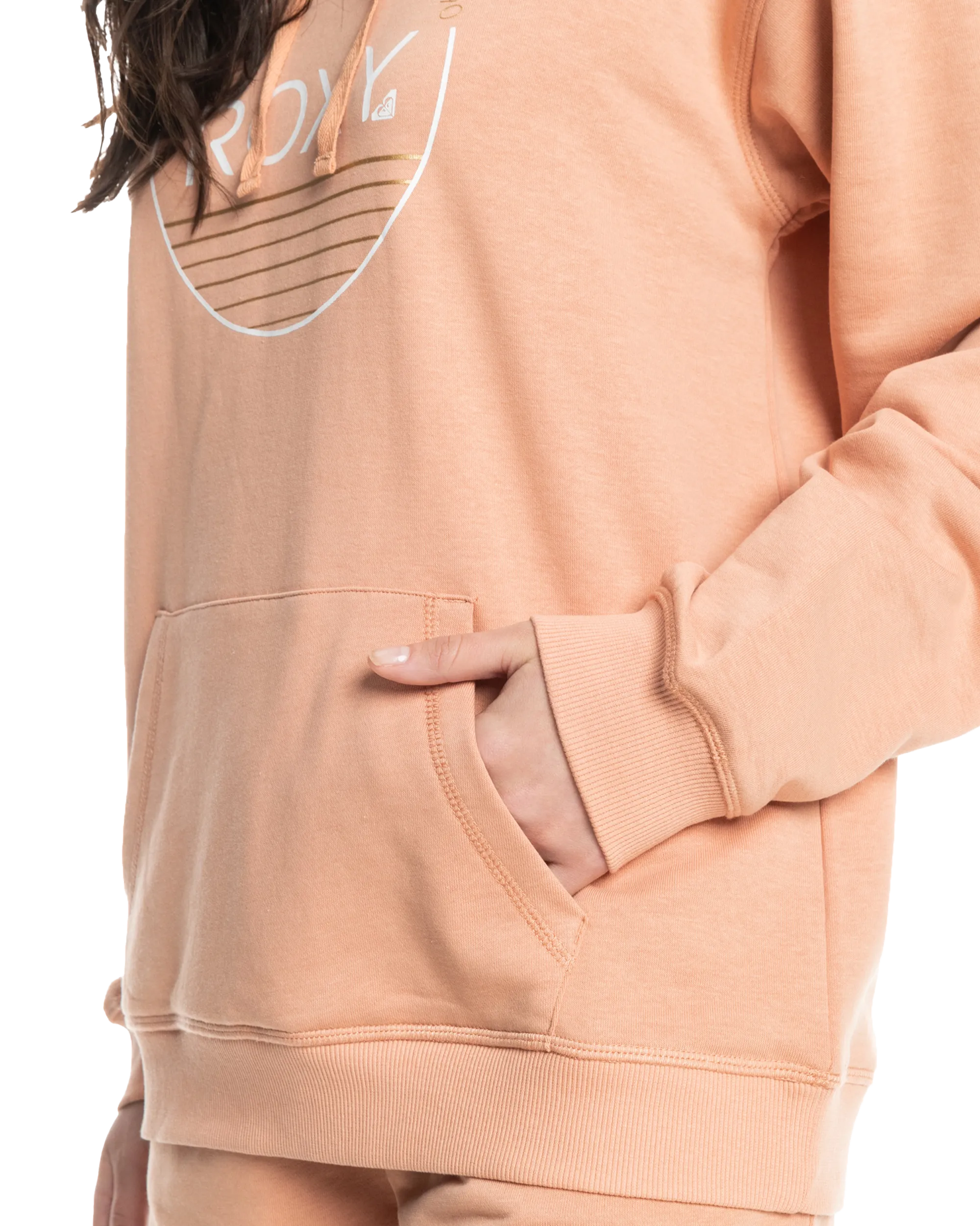 Surf Stoked Hoodie in Cafe Creme