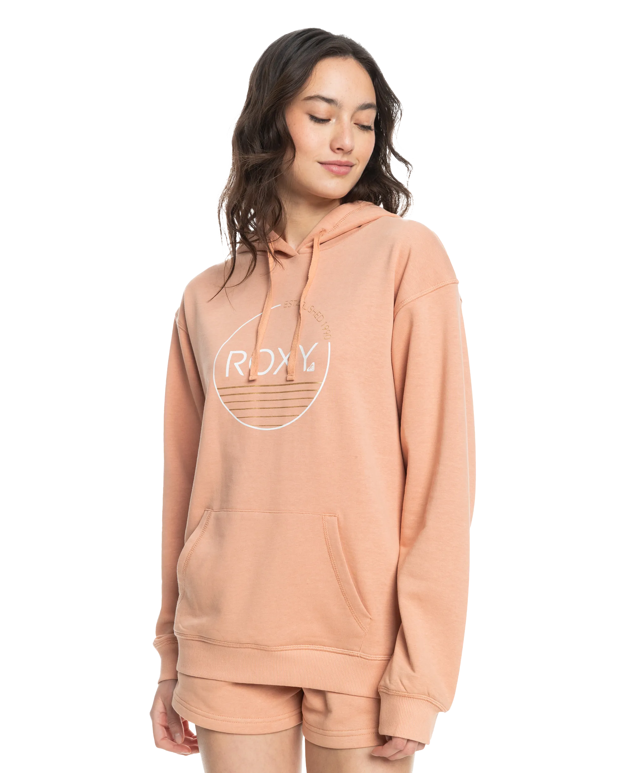 Surf Stoked Hoodie in Cafe Creme