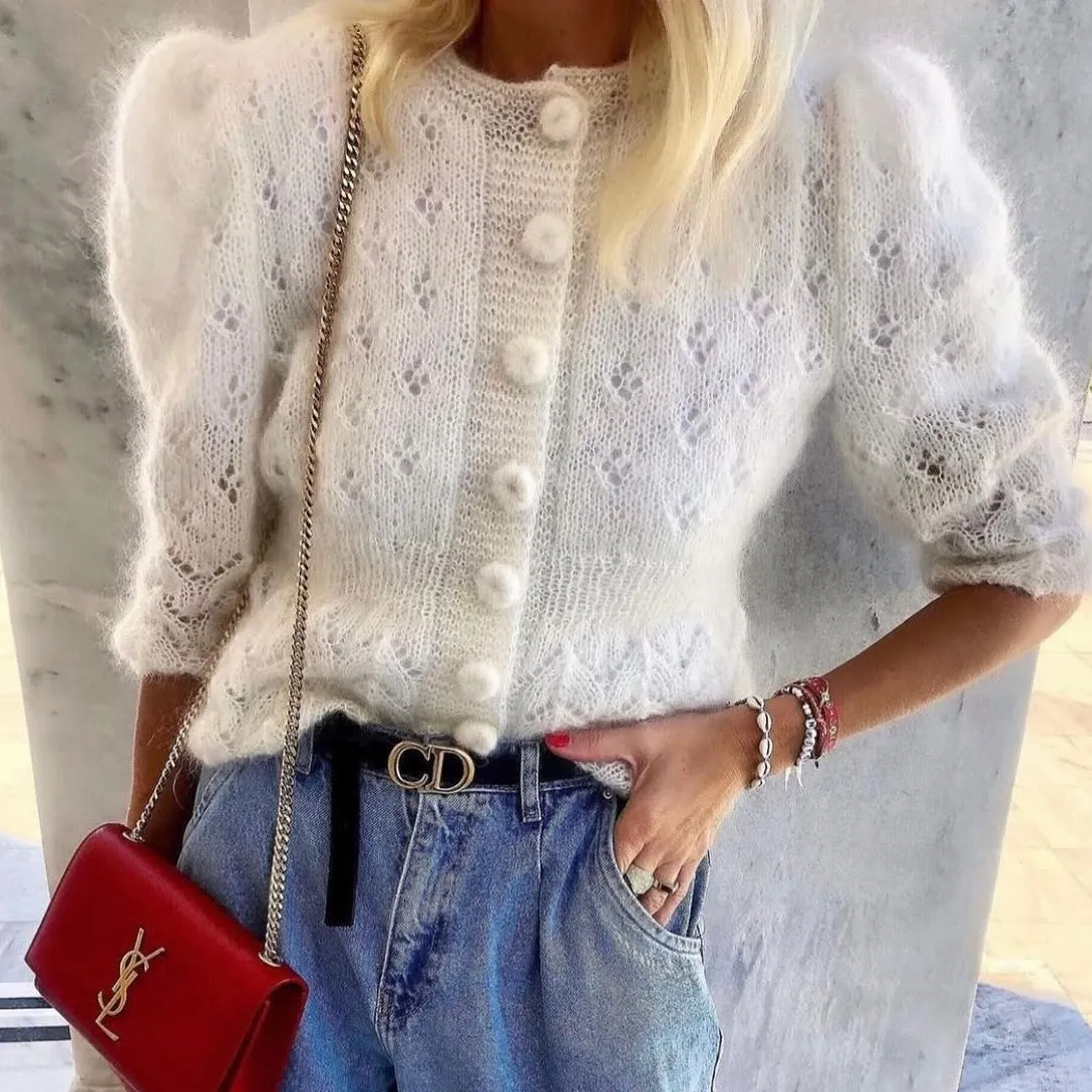 The Fiona Cardigan - Cream