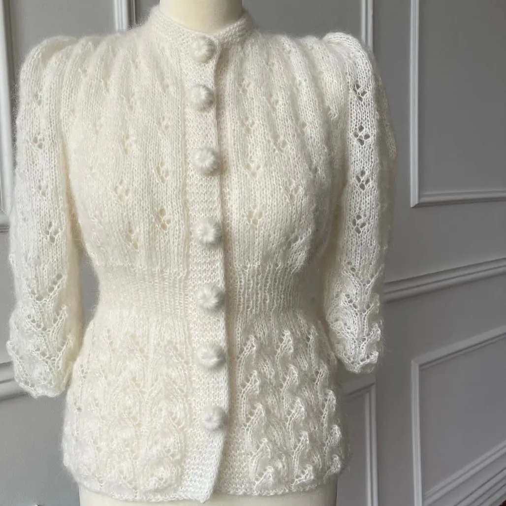 The Fiona Cardigan - Cream