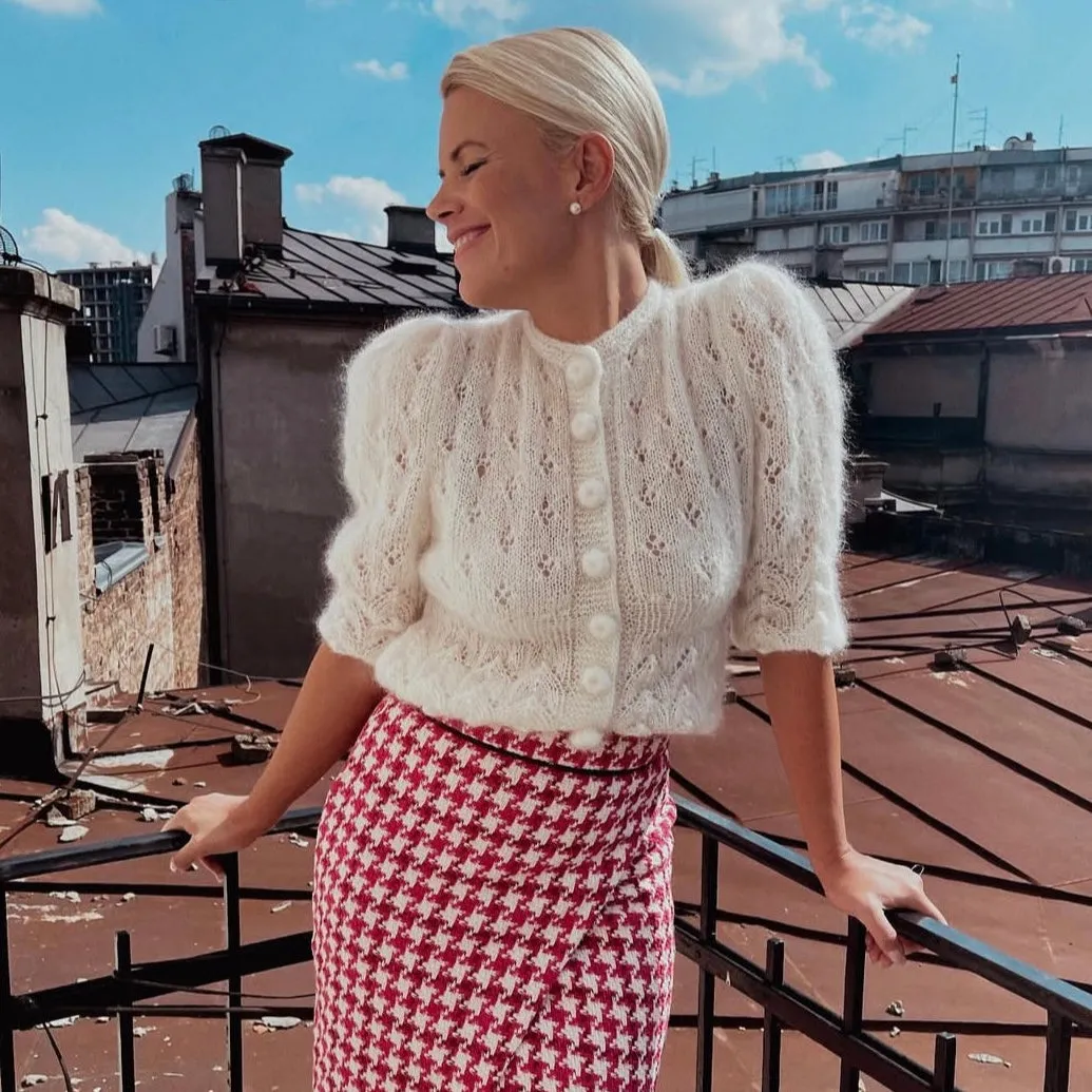 The Fiona Cardigan - Cream