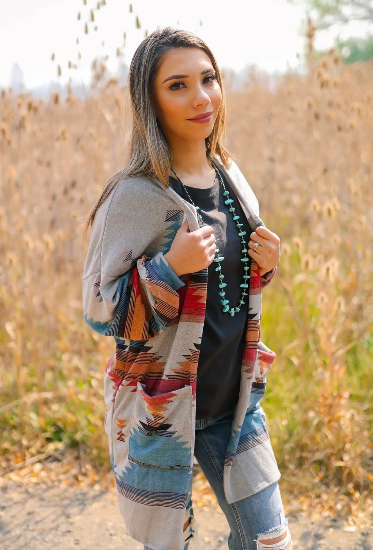 The Maxwell Aztec Cardigan