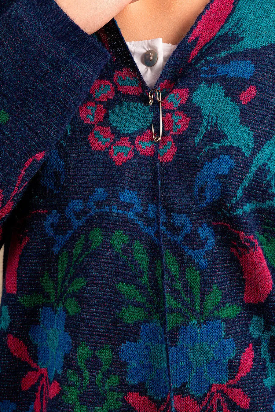 Uberlu Cardigan Baby Alpaca Color Astral