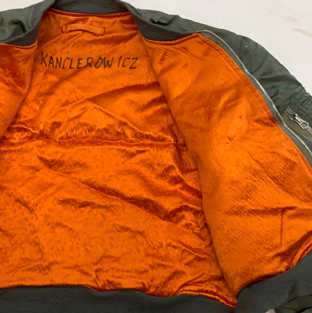 Vintage bomber jacket